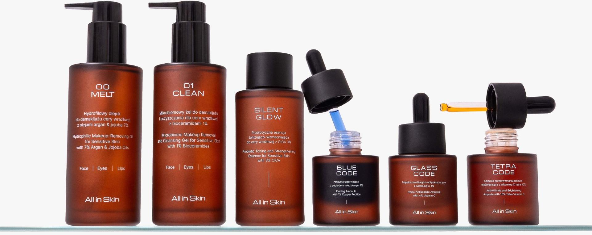 ALL IN SKIN debiutuje na polskim rynku. Minimalistyczna pielęgnacja w duchu skin longevity